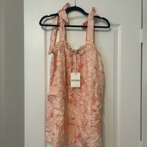 Show Me Your Mumu dress with pockets and adustable straps